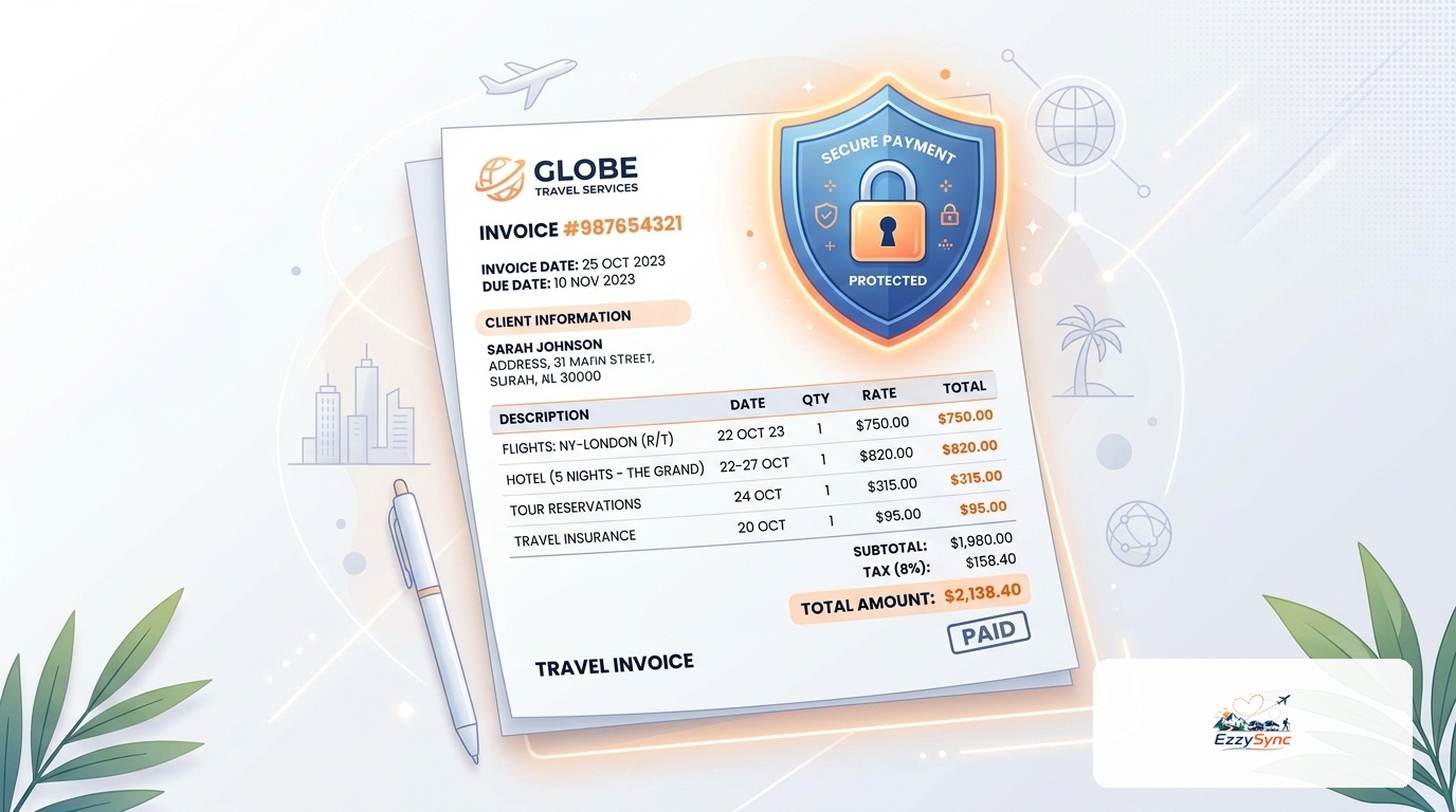 The Travel Agency Guide to Secure Billing and Isolated Invoicing