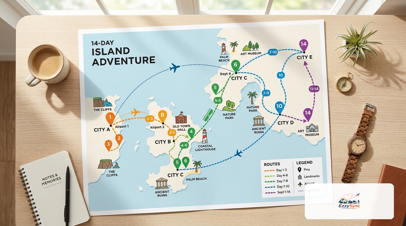 How to Build Custom Day-Wise Itineraries in Seconds Using AI